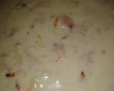 Foto del paso 3 de la receta: Salsa blanca de jamón, queso y Cebolla