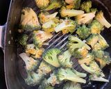 A picture of step 3 of Air fryer Broccoli.