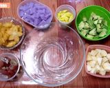 Foto langkah ke 2 dari resep Salad Buah Tanpa Mayonaise.