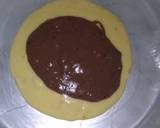 Orange And Choco Zebra Cake Without Oven recipe step 11 photo
