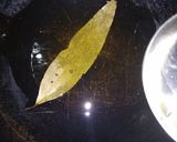 A picture of step 1 of Sev sabji with wheat roti.