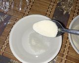Foto del paso 2 de la receta: Panna cotta de coco con cuolis de fresa