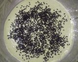 Foto langkah ke 5 dari resep Pandan Biji Wijen Hitam Sourdough Bread.