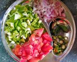 पाव भाजी (Pav bhaji recipe in Hindi) रेसिपी चरण 2 फोटो