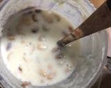 A picture of step 7 of Delicious kenkey and banana smoothie.