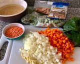 Foto del paso 2 de la receta: Upma de quinoa con arvejas