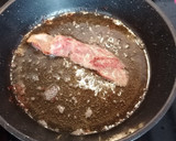 Foto del paso 4 de la receta: Crema de lombarda con bacon y queso de rulo