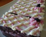 Foto langkah ke 8 dari resep Purple sweet potato cake no bake || ubi ungu cake.