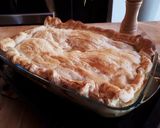 A picture of step 5 of Chicken, Leek and Tarragon Pie.