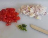 A picture of step 2 of Prawns in Methi with potatoes.