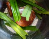 Foto langkah ke 3 dari resep (627) Talam Srikaya Gula Merah.