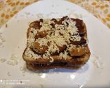 A picture of step 3 of Chocolate club Sandwich.