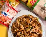Foto langkah ke 5 dari resep Isian Ayam Jamur (isian bacang).