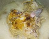A picture of step 1 of Khabs special chicken.