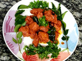 Spicy tangy chicken 65