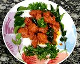 A picture of step 3 of Spicy tangy chicken 65.