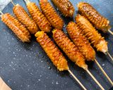 Foto langkah ke 5 dari resep Sosis Bakar Landak.
