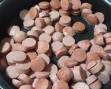 Foto del paso 1 de la receta: Salchichas hawaianas