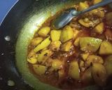A picture of step 4 of Sweet and sour Guava curry.