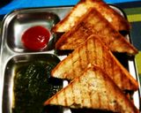 ग्रील सैंडविच (Grill Sandwich recipe in Hindi) रेसिपी चरण 6 फोटो