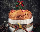 Foto langkah ke 8 dari resep Pannetone, Roti Natal khas Italia.