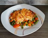 Fűszeres tejfölben sült karajszeletek recept fázis 4 fotója