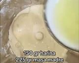 Foto del paso 1 de la receta: Galletas saladas de masa madre de descarte