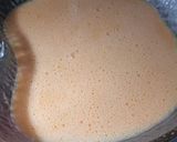 A picture of step 2 of Orange souffle.