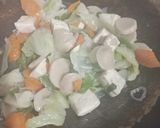 Foto langkah ke 2 dari resep Tumis Sayur Tahu Baso.
