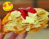 Foto langkah ke 8 dari resep Fruit Puff Pastry Instant - kilat mudah cantik.