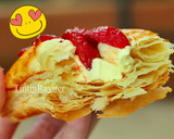 Foto langkah ke 8 dari resep Fruit Puff Pastry Instant - kilat mudah cantik.