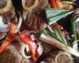 Foto del paso 2 de la receta: Arroz cremoso azafranado con osobuco al horno, con salsa malbec