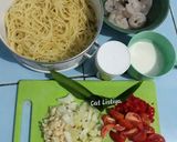 Foto langkah ke 2 dari resep Spaghetti Aroma Pandan.