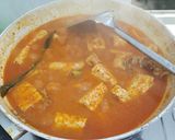 Foto langkah ke 12 dari resep Ayam Tempe Bumbu Merah.