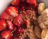 Foto del paso 3 de la receta: Porridge con fresas y plátano
