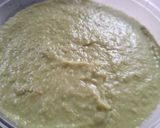 Foto langkah ke 4 dari resep Puding Roti Matcha.