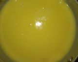 A picture of step 1 of Custard Mango Puding.