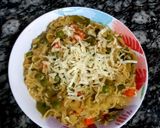A picture of step 4 of Veggieee maggieee.