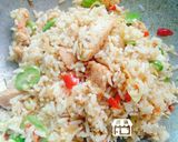 รูปขั้นตอนการทำที่ 5 ของ ข้าวผัดสะตอไก่+ไข่ดาว