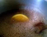 A picture of step 2 of Orange Spiced Simple Syrup.