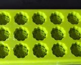 A picture of step 1 of Gur dhana chocolate bitesWhen its engagement or wedding jaggery and coriander seeds are offered.