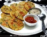 A picture of step 2 of Instant Rava and Rice Flour Uttappam.