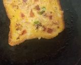 A picture of step 2 of Instant Bread Pizza.