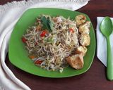 Foto langkah ke 4 dari resep Cah toge teri medan plus tahupong😍😍.