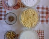 A picture of step 1 of Nankhatai.