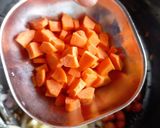 A picture of step 5 of Vegetable proso Millet one pot meal.