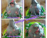 Foto langkah ke 10 dari resep Barbie doll cake ala dapur hinzahhzi.