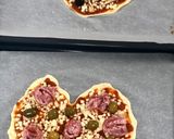 Une image de l'étape 3 de Pizza cœur.