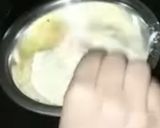 A picture of step 1 of Besan chilla.