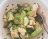 Gambar langkah 3 resipi Salad Guava n Cucumber.
